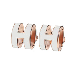 Women's Replica Hermes Mini H Earrings