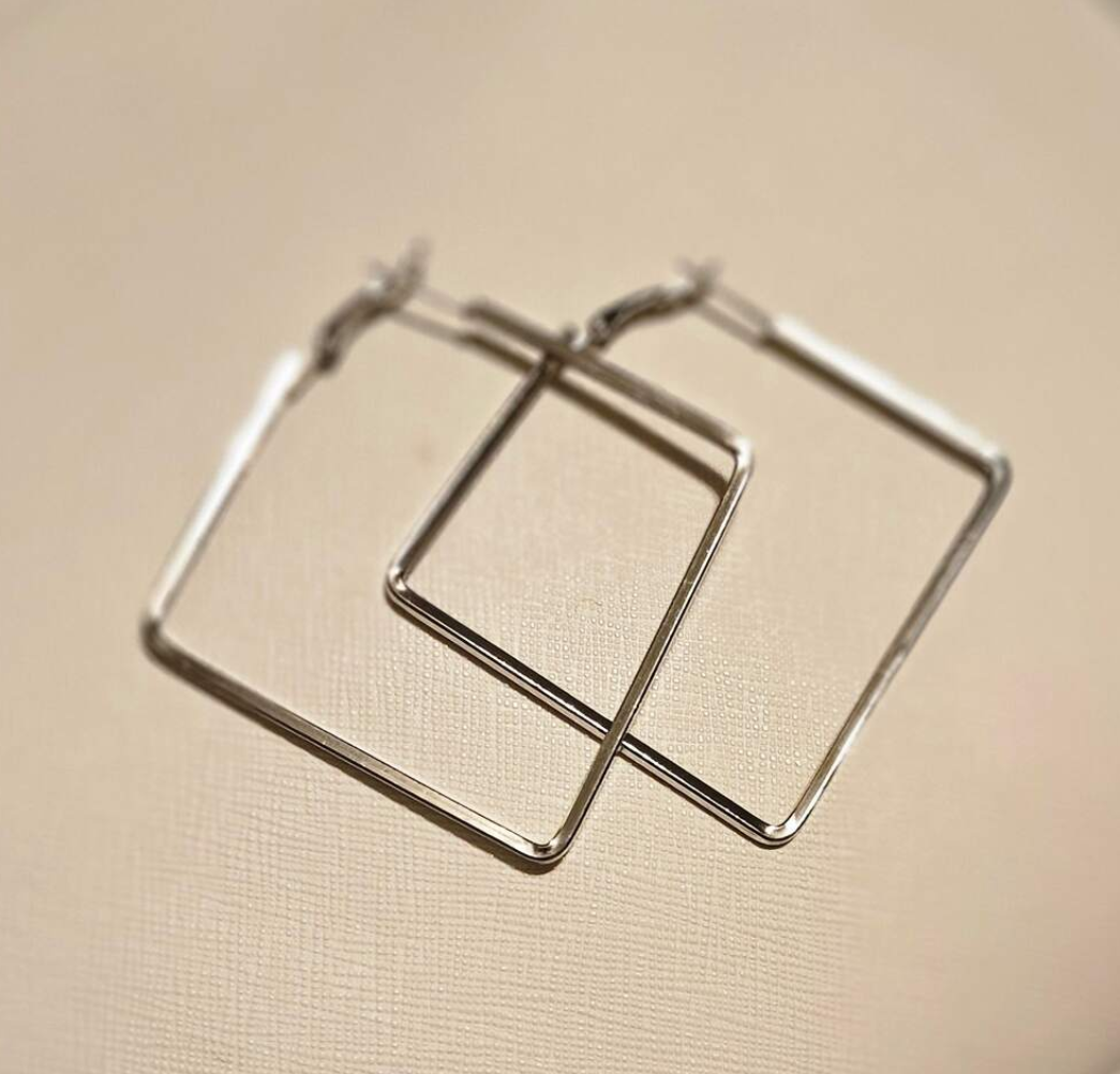 Women's Oversized Square Fashion Earrings