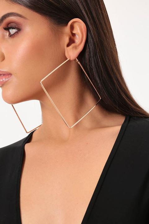 Women's Oversized Square Fashion Earrings