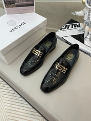 Men's Patent Leather Dress Loafers