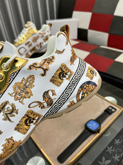 Men's Baroque Print Sneakers