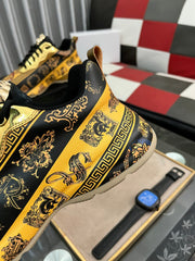 Men's Baroque Print Sneakers