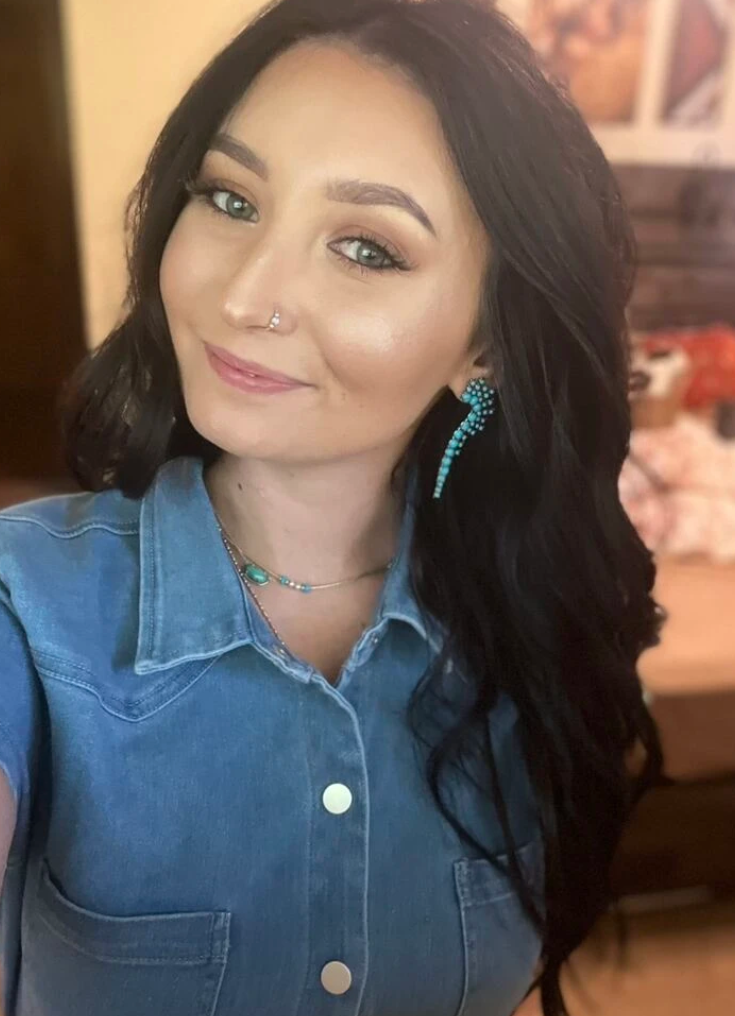 Southwestern Style Turquoise Statement Earrings