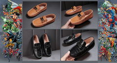 Little/Big BOYS Genuine Leather Dress/Church Loafer Shoes