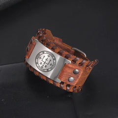 Engraved Unisex Leather Bracelets