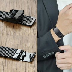 Unisex Customized Picture Mesh/Leather Adjustable Bracelets