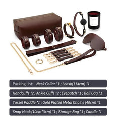 Genuine Leather BDSM Bondage Kits